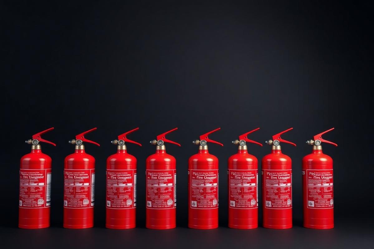 Portable fire extinguishers